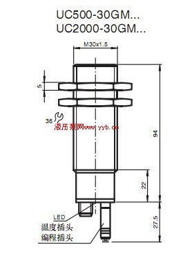 UC500-30GM-IUR2-V15 